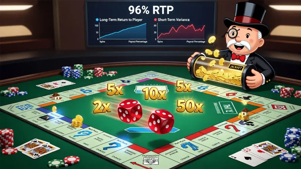 Monopoly Roll RTP, Payout Odds, and Bonus Features: How the Monopoly Roll Casino Game Works