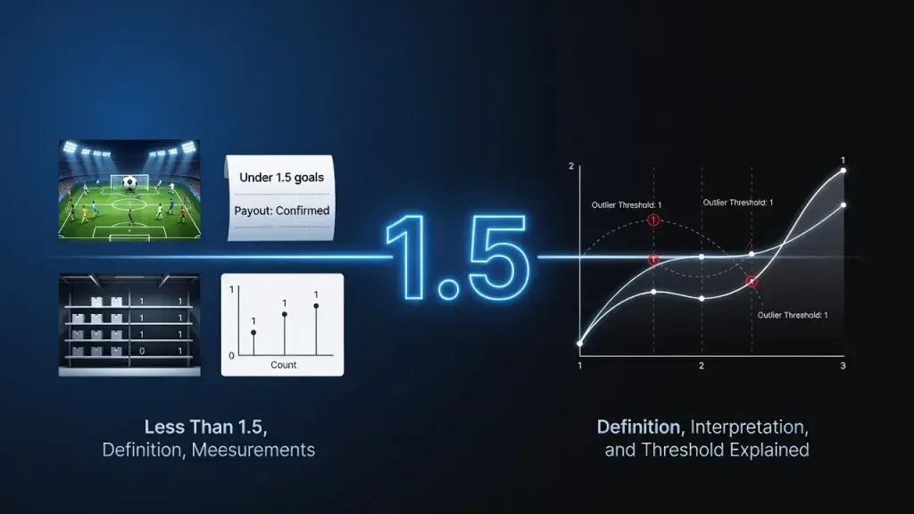 Less Than 1.5 Meaning: Under 1.5 Definition, Interpretation, and Threshold Explained
